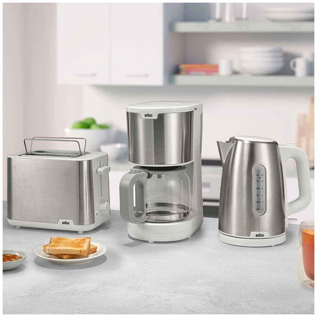 Braun Purshine Toaster HT1510WH