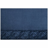 Town & Country Memory Foam Bath Rug 2 Pack Dress Blue
