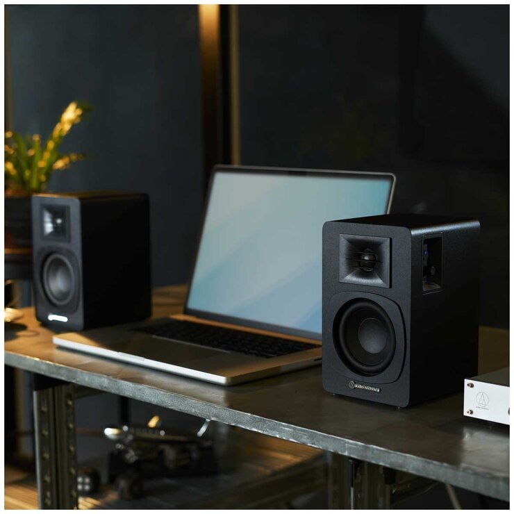 Audio-Technica Powered Bookshelf Speakers with Bluetooth AT-SP3X Audio-Technica Powered Bookshelf Speakers with Bluetooth AT-SP3X