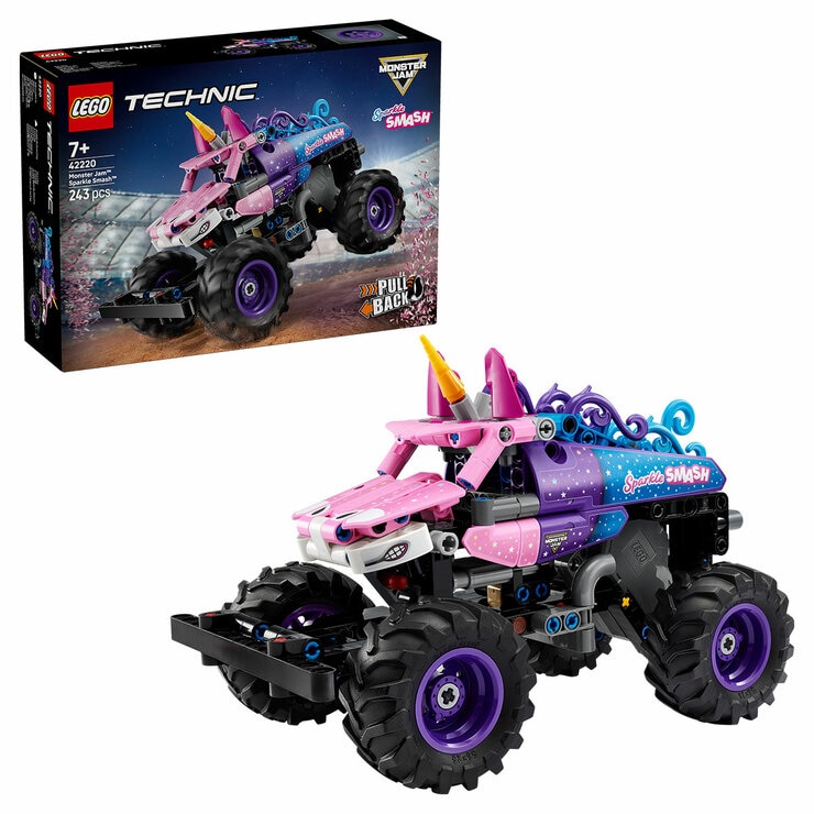 LEGO Technic Monster Jam Sparkle Smash Pull-Back 42220