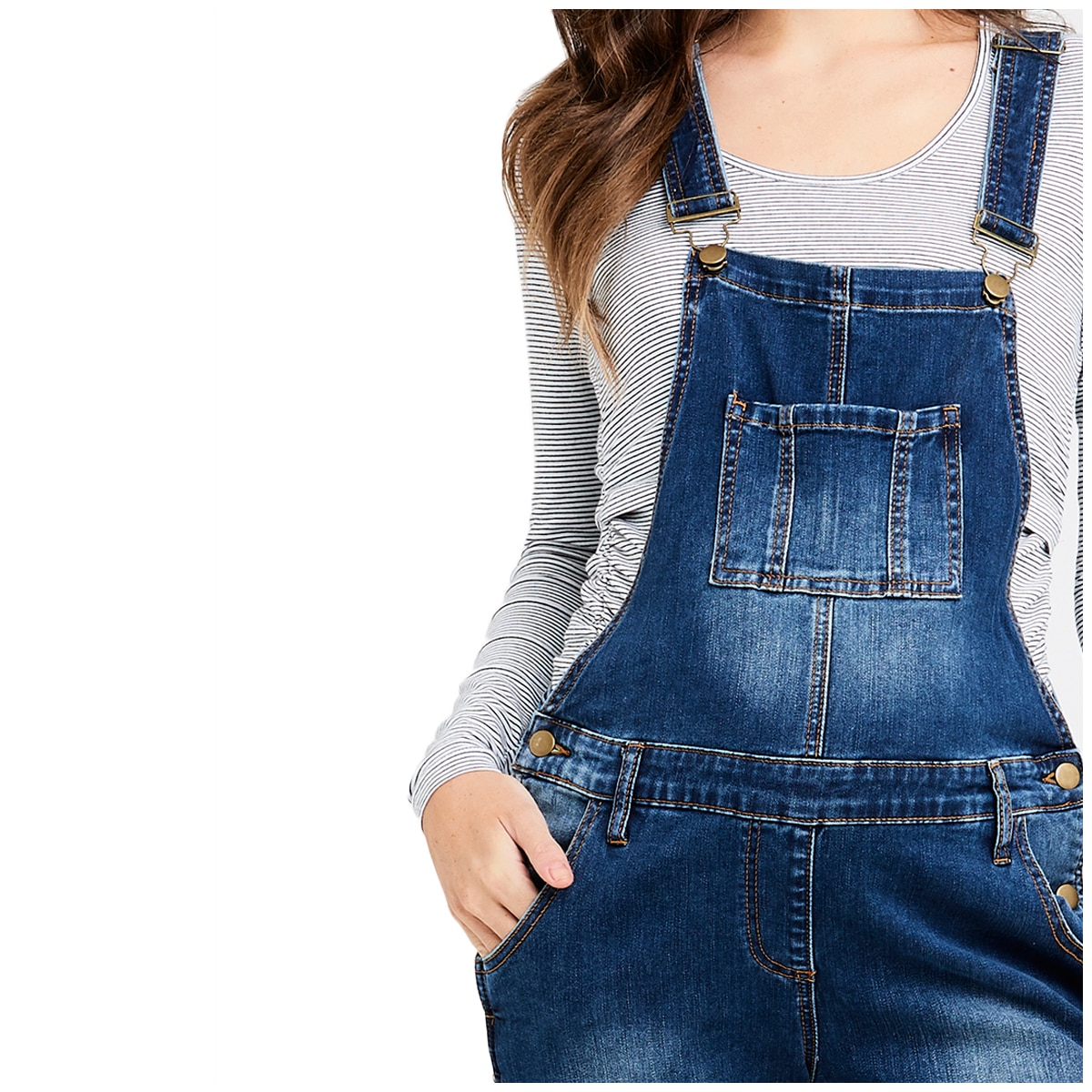 Ripe Maternity - Women's Overalls - Indigo