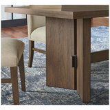 Urban Renovations Northbrook 9 Piece Dining Set Walnut