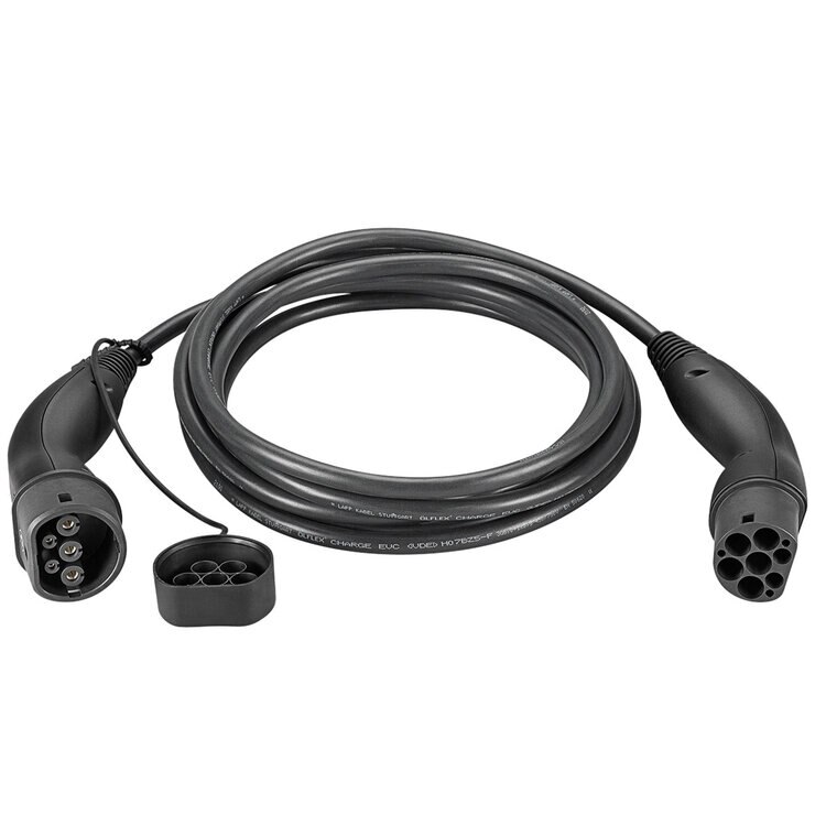 LAPP EV Charge Cable Type 2 (7.4kW-1P-32A) 7M Black/