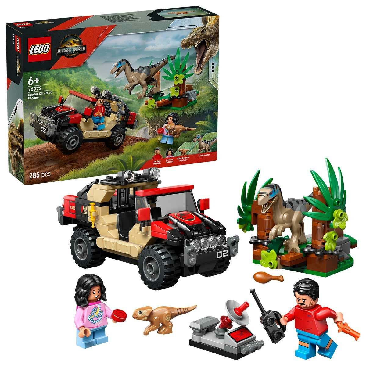 LEGO Raptor Off-Road Escape 76972