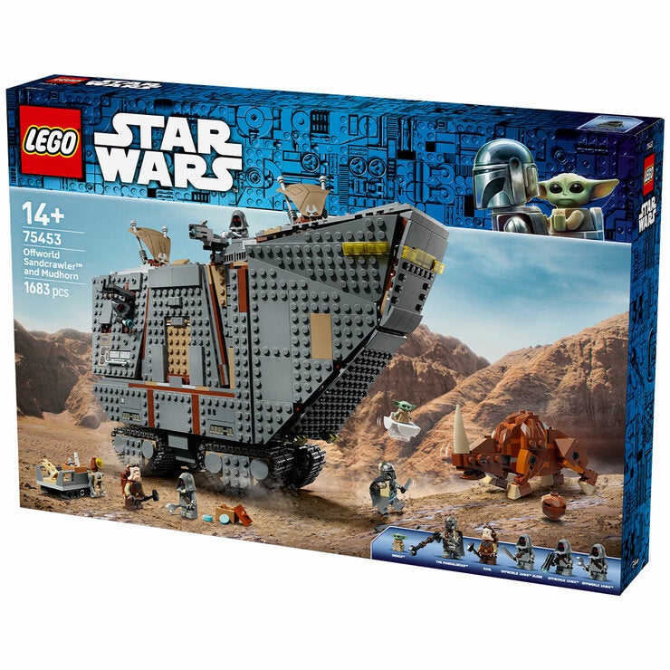 LEGO Star Wars Offworld Sandcrawler and Mudhorn 75453