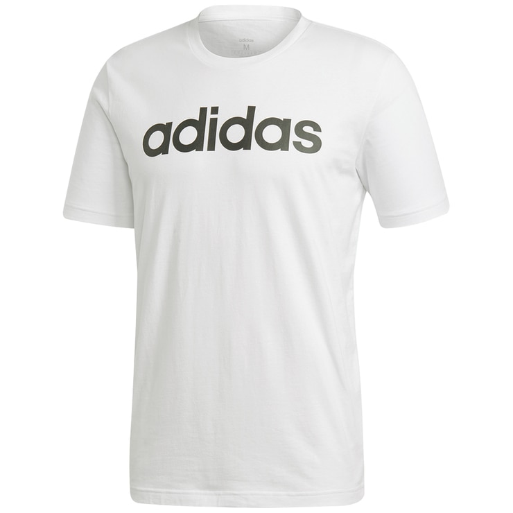 Adidas Essentials Linear T-Shirt White 