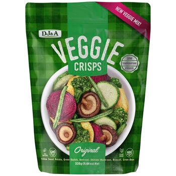 DJ&A  Veggie Crisps 330g