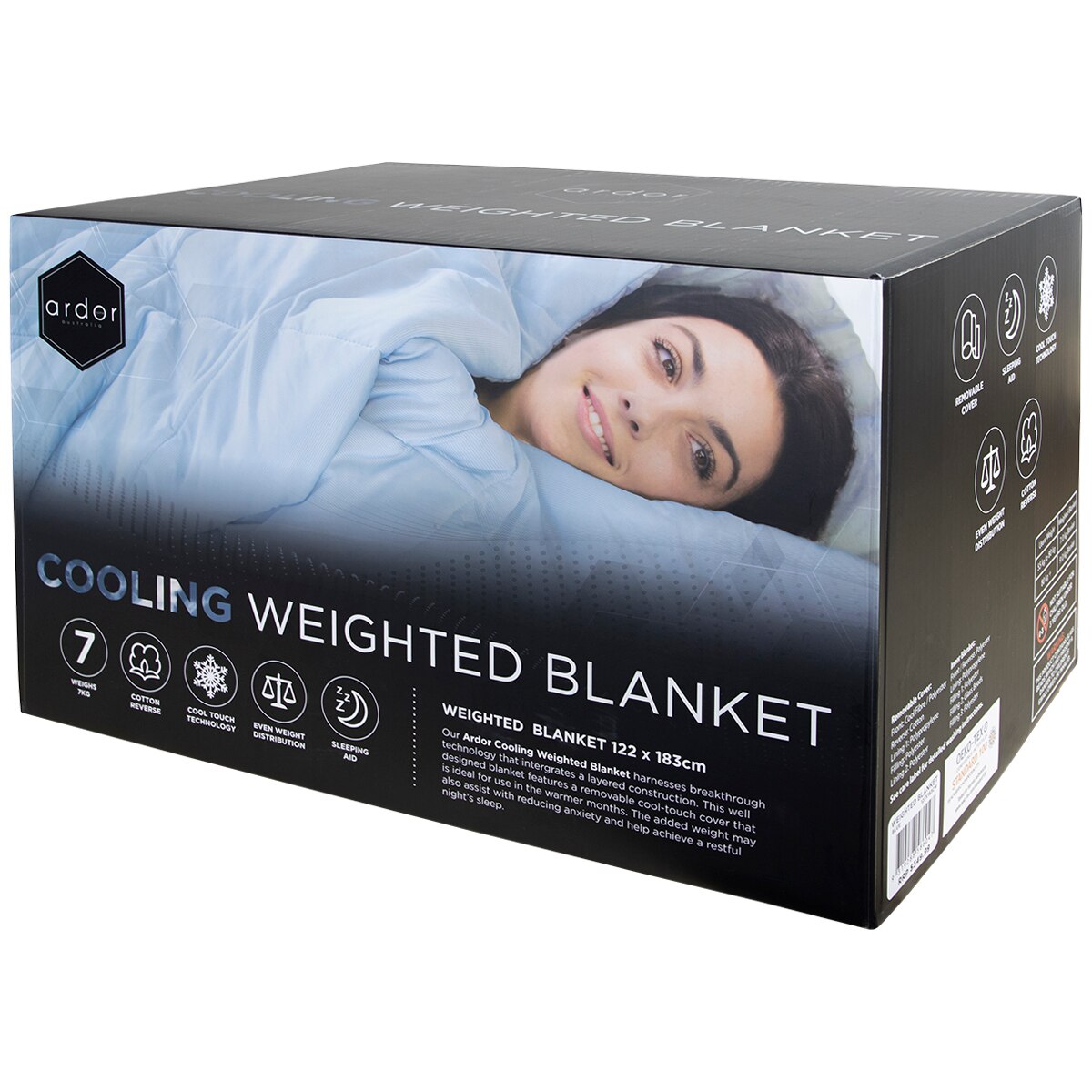 Ardor Cooling Weighted Blanket 9kg Costco Australia