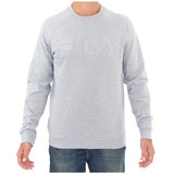 Fila Thomas Crew sweater - Grey Marle Embosssed