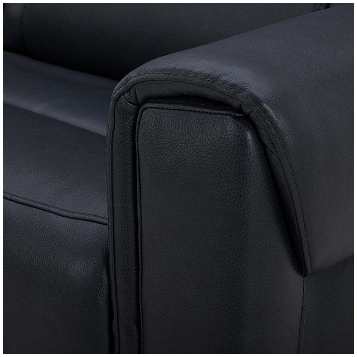 Aiden & Ivy Leather Power Reclining Loveseat