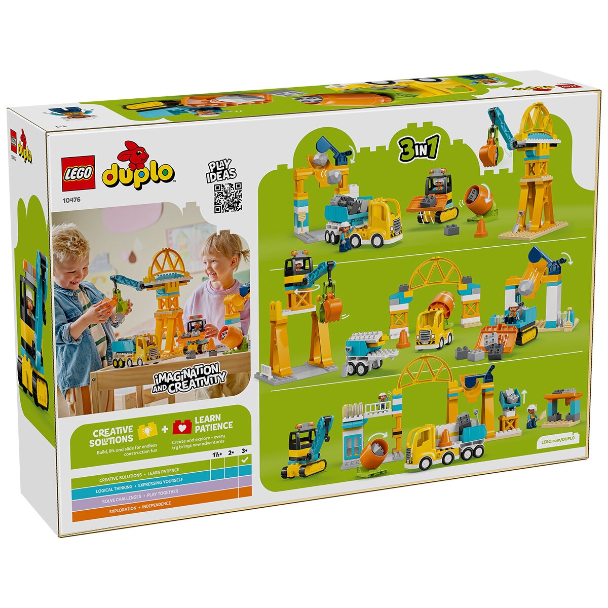 LEGO DUPLO 3 In 1 Construction Site And Vehicles 10476