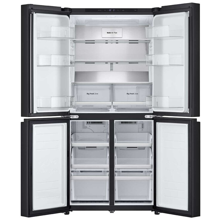 LG 530L Slim French Door Fridge in Stainless Finish GF-B505MBL