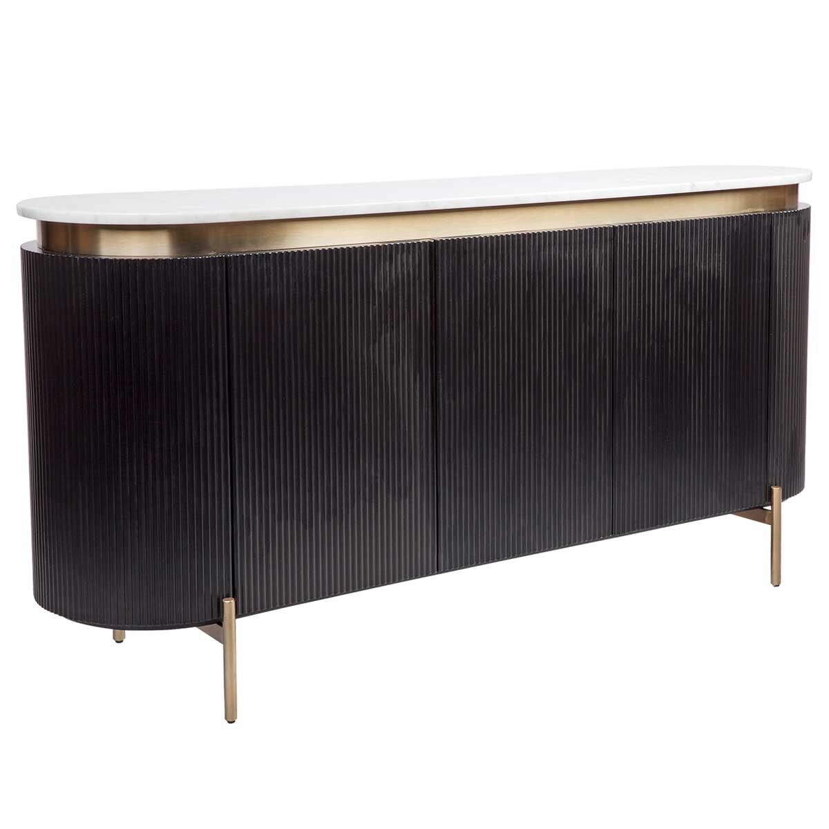 CAFE LIGHTING & LIVING Demarco Buffet Black