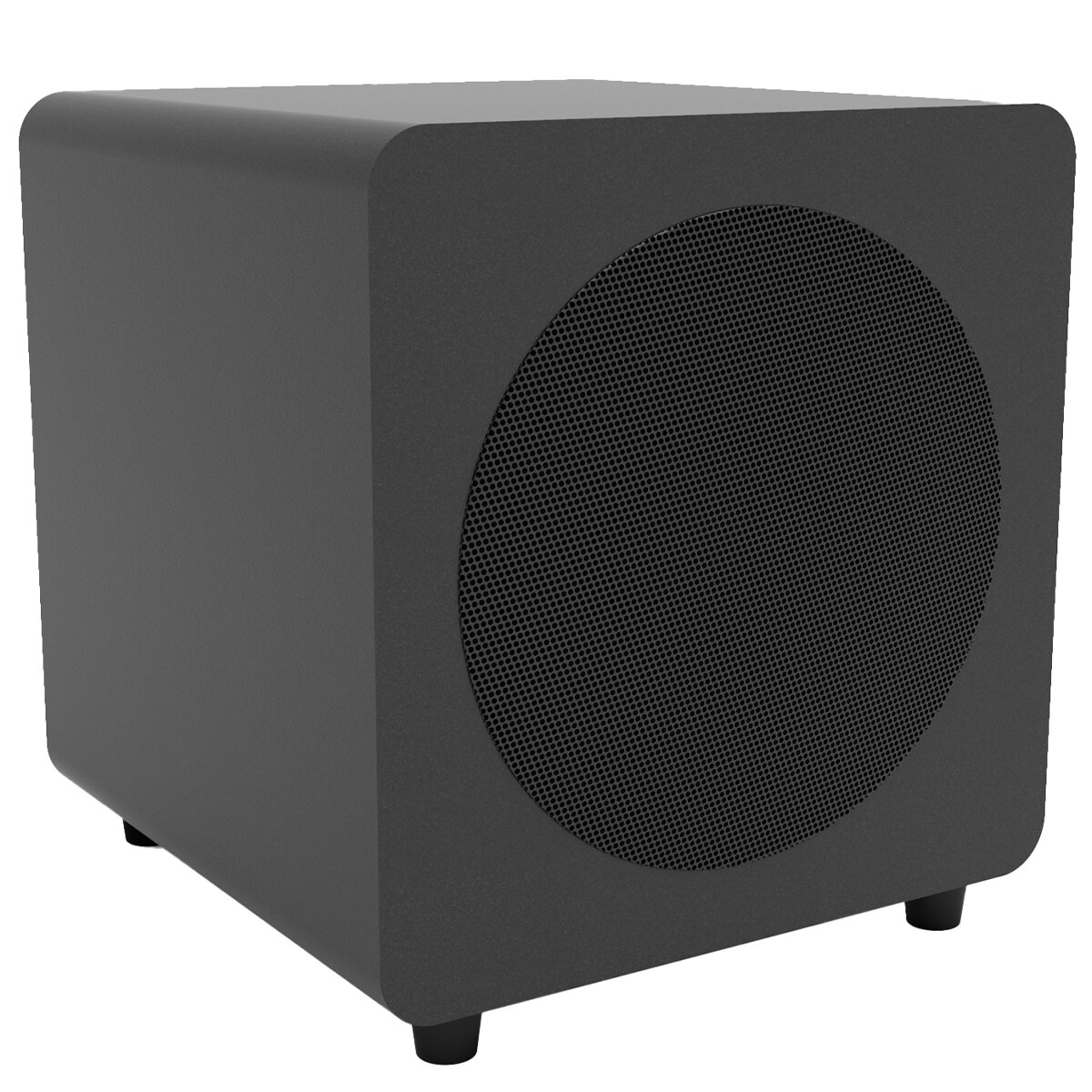 Kanto SUB8 300W 8 Inch Sealed Powered Subwoofer Matte Black KO-SUB8VMB-I