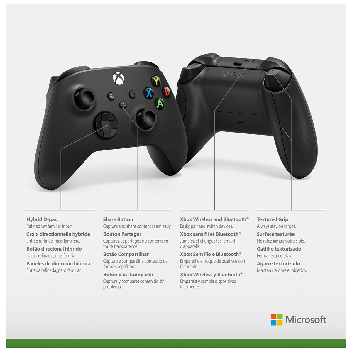 Xbox Wireless Controller Black 164936