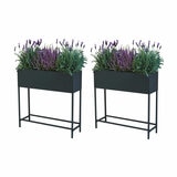 Greenlife Raised Planter Box 800 x 240 x 800mm - 2 Pack
