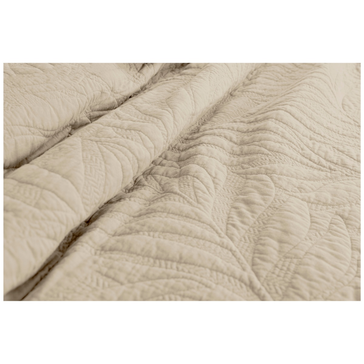 Ardor Jocelyn Quilt Cover Set 3 piece Queen Cream