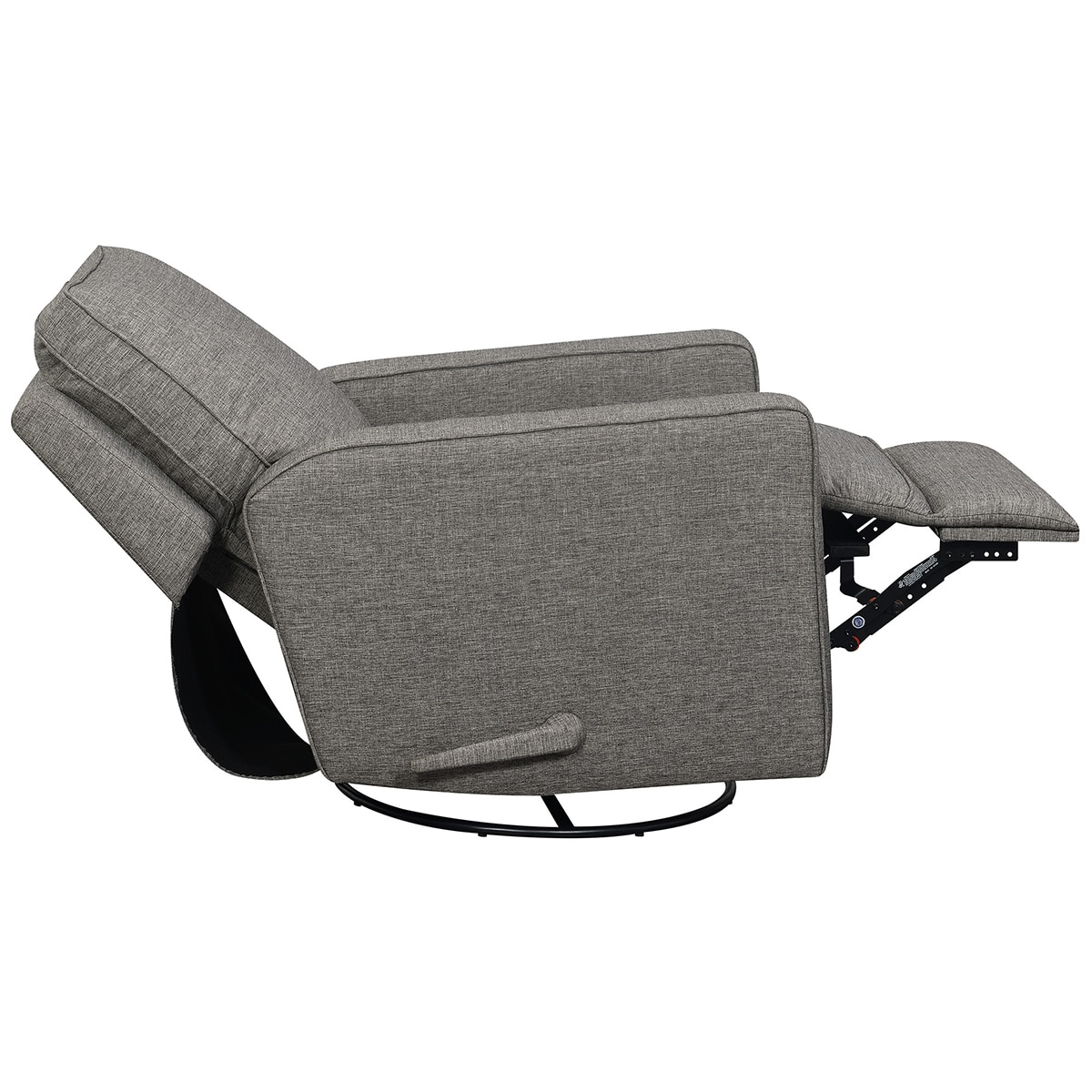 True Innovations Fabric Swivel Glider Recliner Grey | Costco Australia