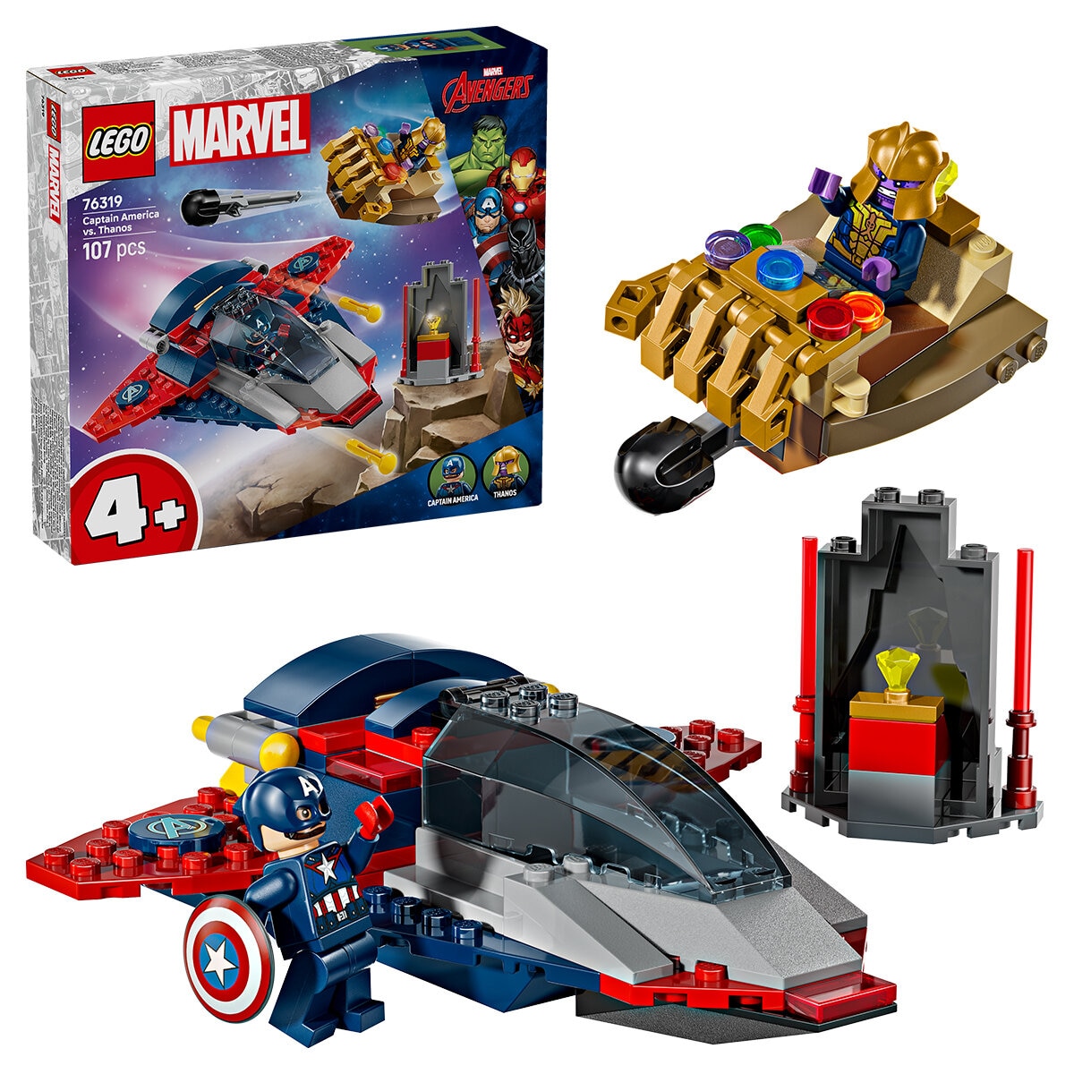 LEGO Marvel Captain America vs. Thanos 76319