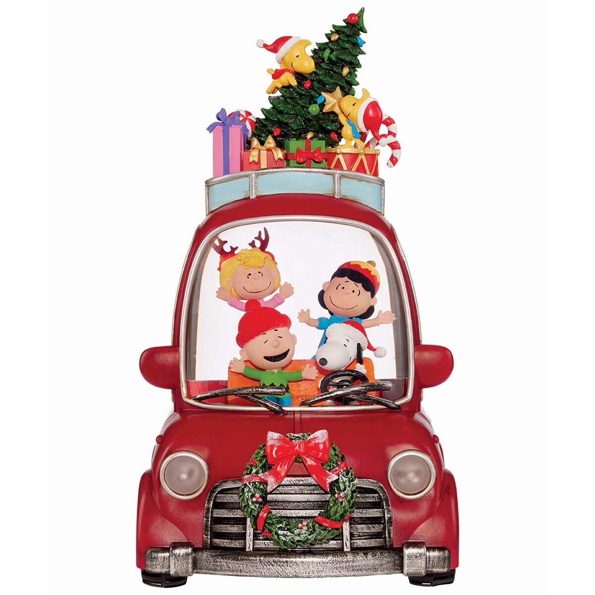 LED Holiday Water Spinning Car Peanuts