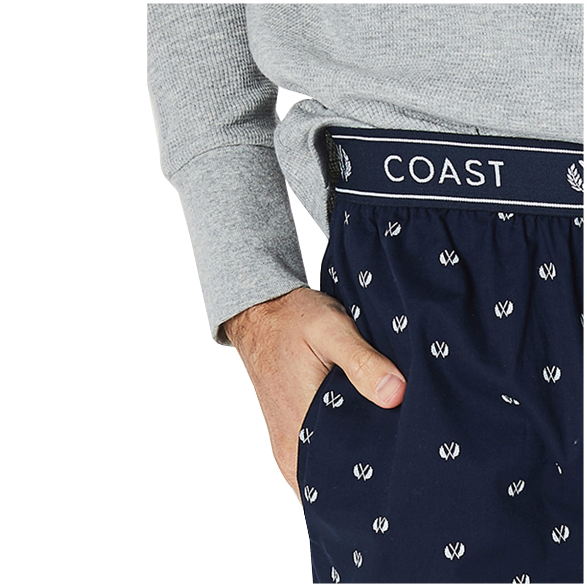 Coast Sleep Set Winter - Grey/Navy