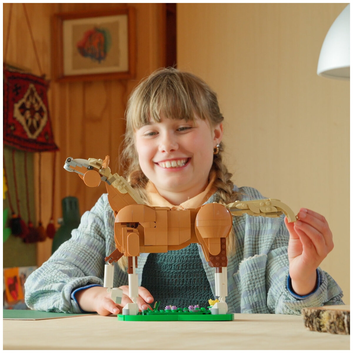 LEGO Creator 3in1 Beautiful Horse Toy 31166