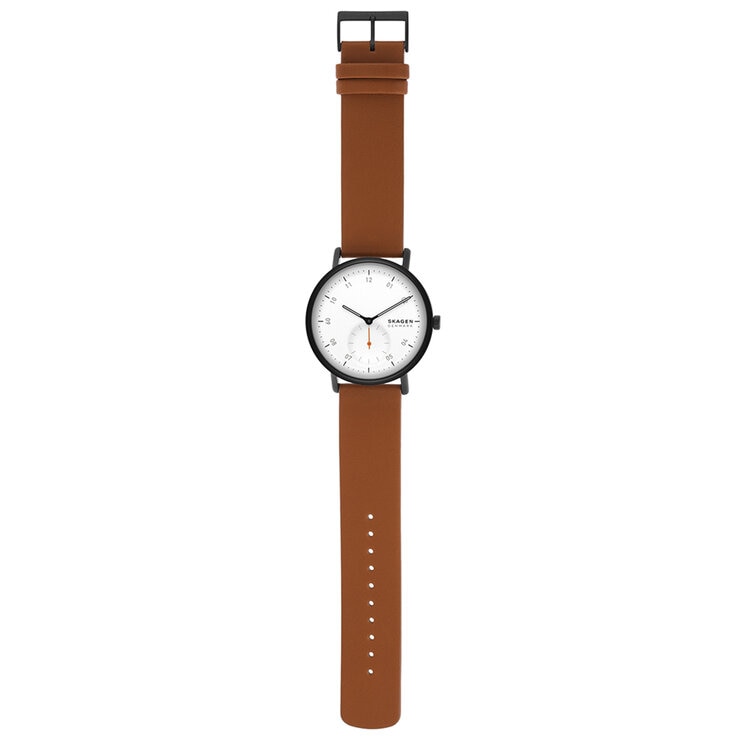Skagen Kuppel Brown Leather Men's Watch SKW6889