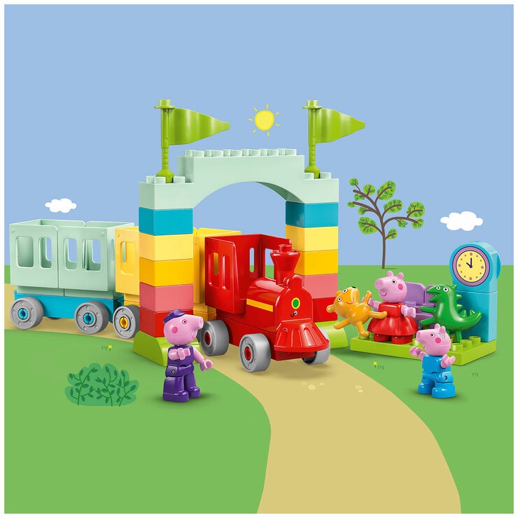 LEGO DUPLO Peppa Pig Train Ride with Grandpa Pig 10466