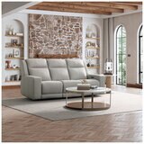 Simon Li Furniture Leather Power Reclining Sofa