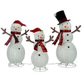 Snowman Family 3 Piece Set