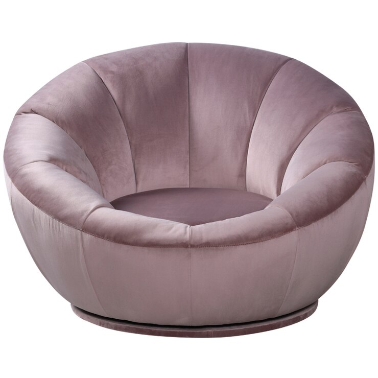 Living Style Swivel Chair Pink Costco Australia