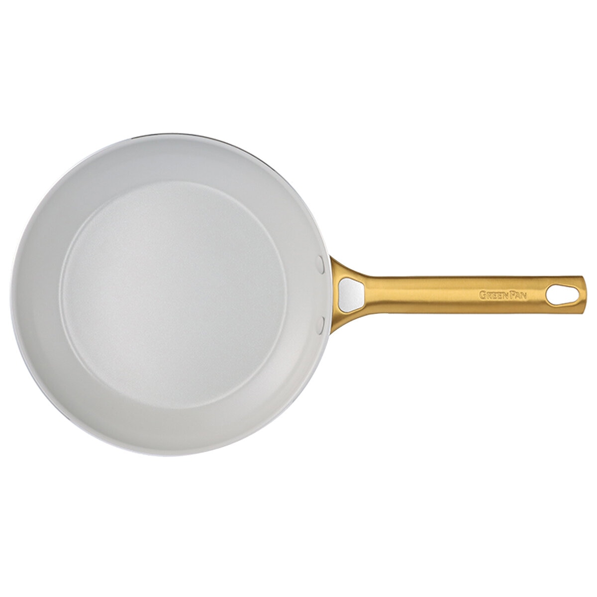 GreenPan Ceramic Non-Stick Frypan 2 Piece Set 24cm And 30cm Smokey Sky Blue