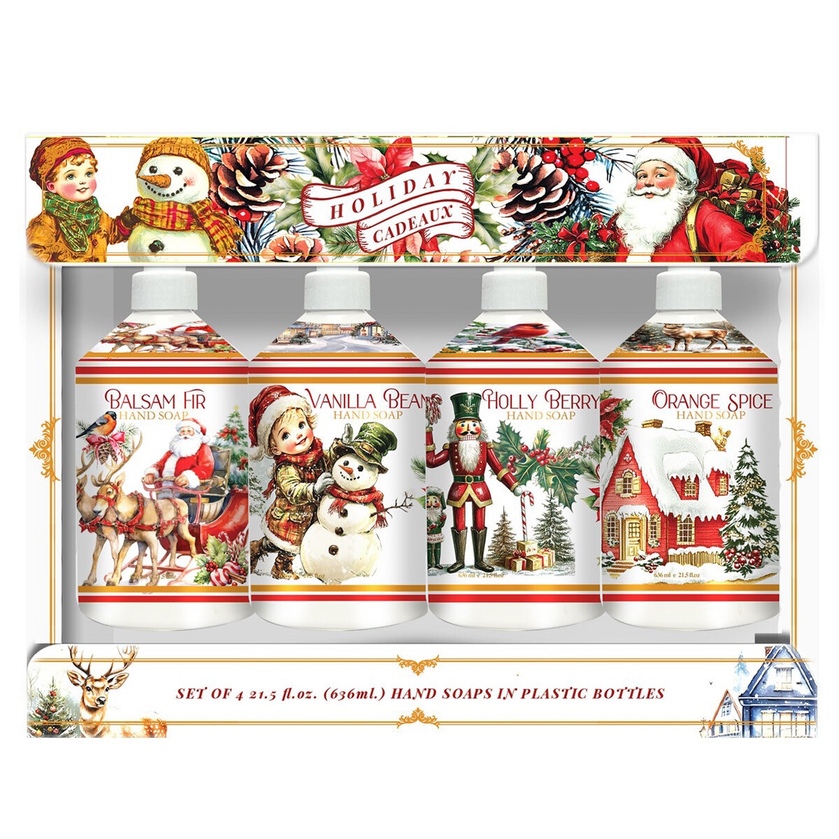 Home & Body Holiday Cadeaux Soap 4 x 636ml