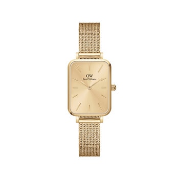 Daniel Wellington Quadro Unitone Gold Dial Women's Watch DW00100485