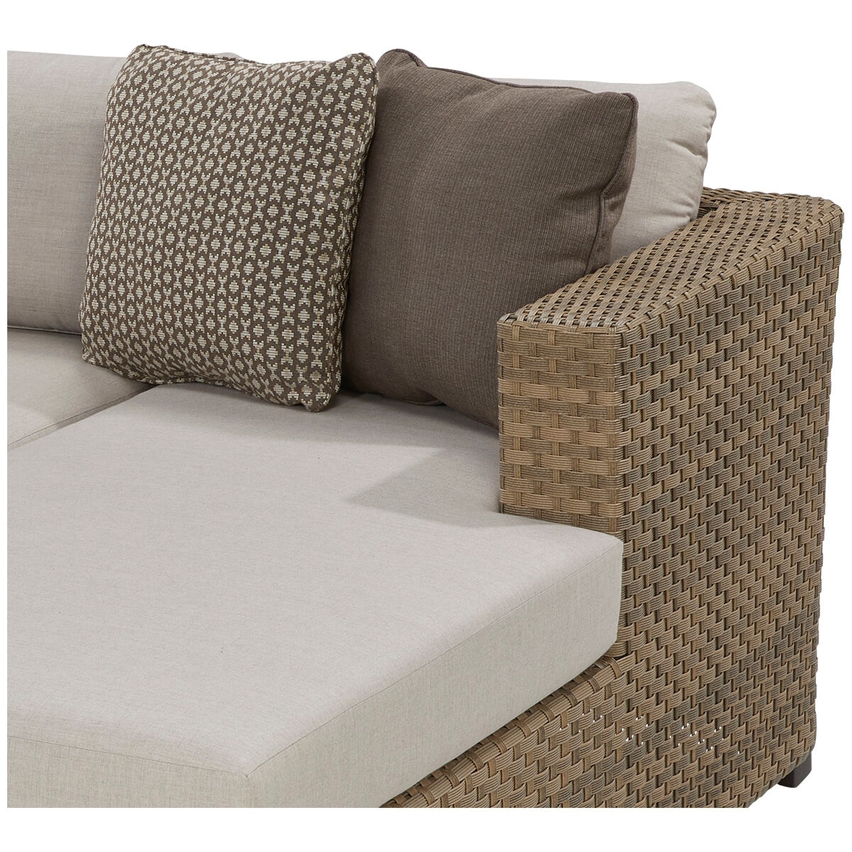 Agio Westwood 4 Seater Sectional Seating Outdoor Lounge 4 Piece Set