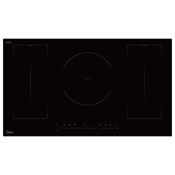 Midea 90cm 5 Zone 7200W Induction Cooktop Black MC-IV7243B2CC-A