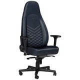 Noblechairs ICON Gaming Chair Real Leather Midnight Blue Graphite