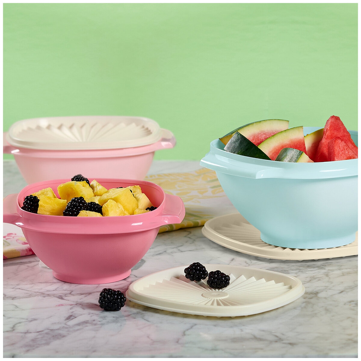 Tupperware Heritage Bowls 12 Piece Set