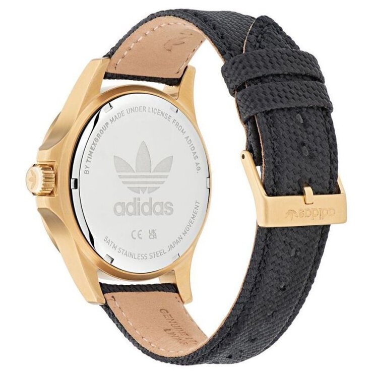 Adidas Originals Expression One Black Dial Watch AOFH23015