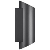 Nordlux Nico Round 22 Black Outdoor Wall Light IP54 GU10