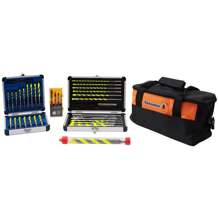 Does It All Drill Bits Large Kit V2 Yellow