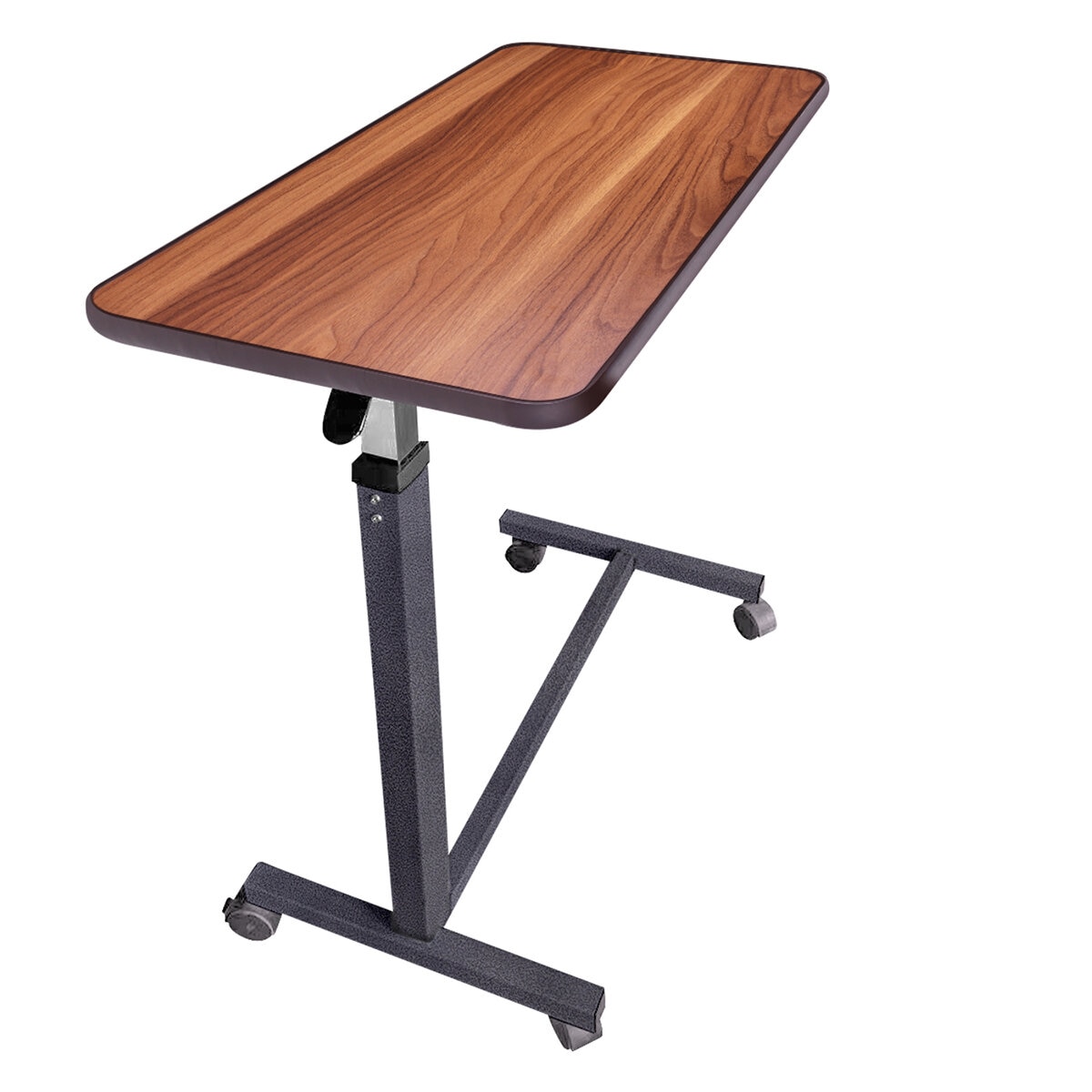 Altus Adjustable Overbed Table with Rolling Lockable Wheels