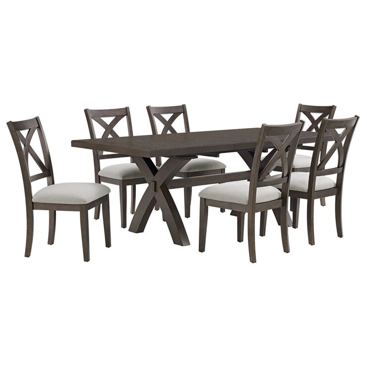 Bayside Furnishings 7 Piece Dining Set