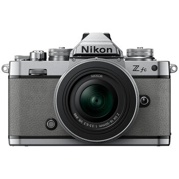 Nikon Z fc Retro Style Dual Lens Camera Kit Grey 851093
