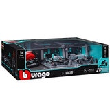 Burago 143 Formula One Racing Deluxe Paddock Mercedes