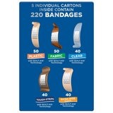 Band-Aid Assortment 220 Pack