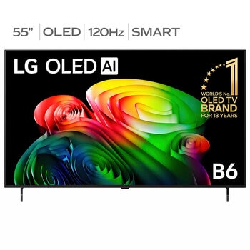 LG 55 Inch OLED AI B6 4K Smart TV OLED55B6PSA