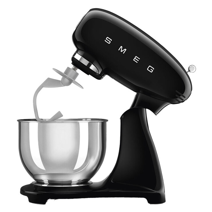 Smeg 50's Style Stand Mixer Black SMF03BLAU