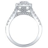 18kt White Gold 2.0ctw Diamond Bridal Set with 1.0ctw Centre Stone