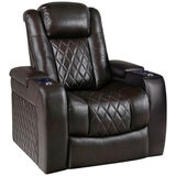 Valencia Home Theatre Tuscany Edition 1 Seater Dark Chocolate